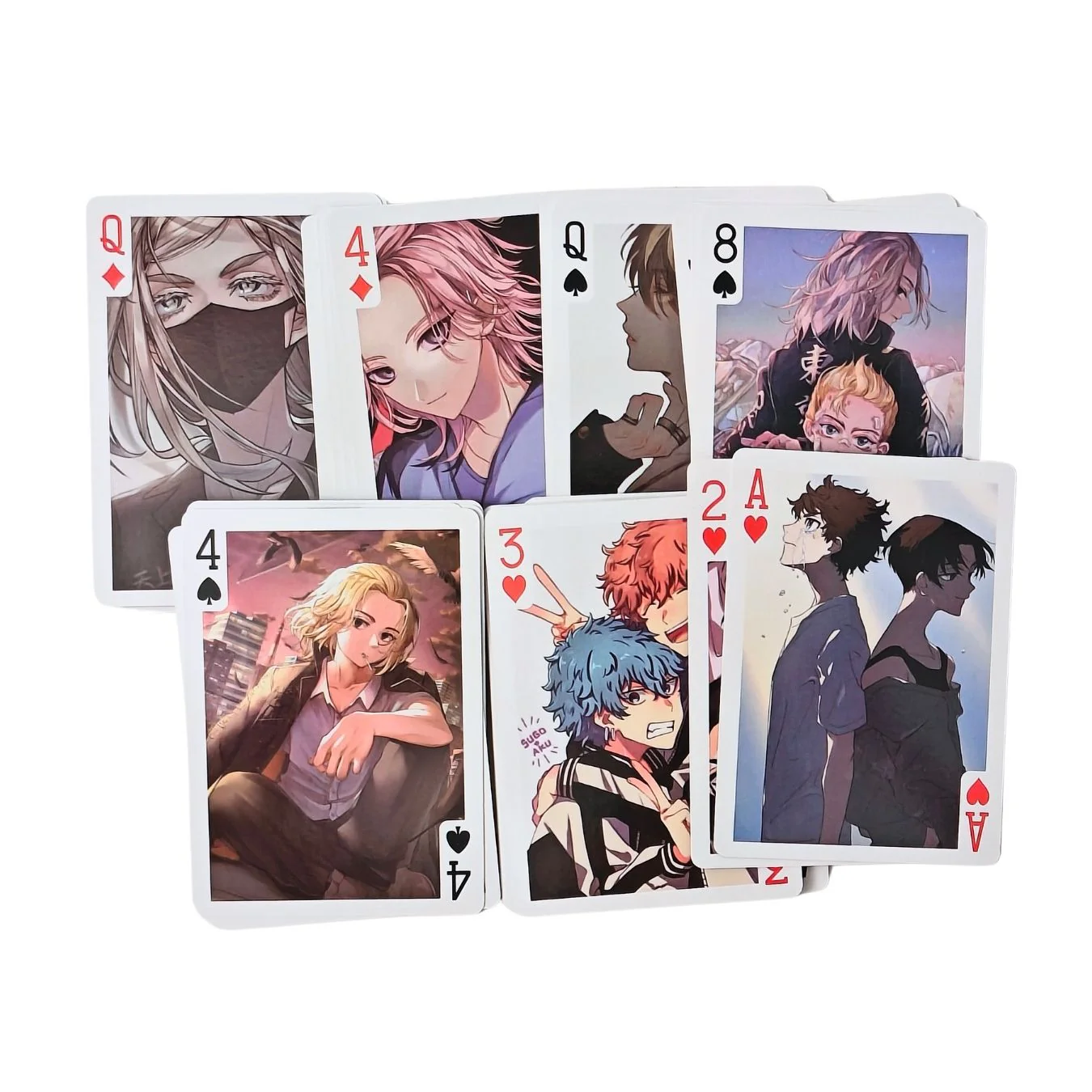 Tokyo Revengers | Playing cards (each card with an unique pic) - Image 3