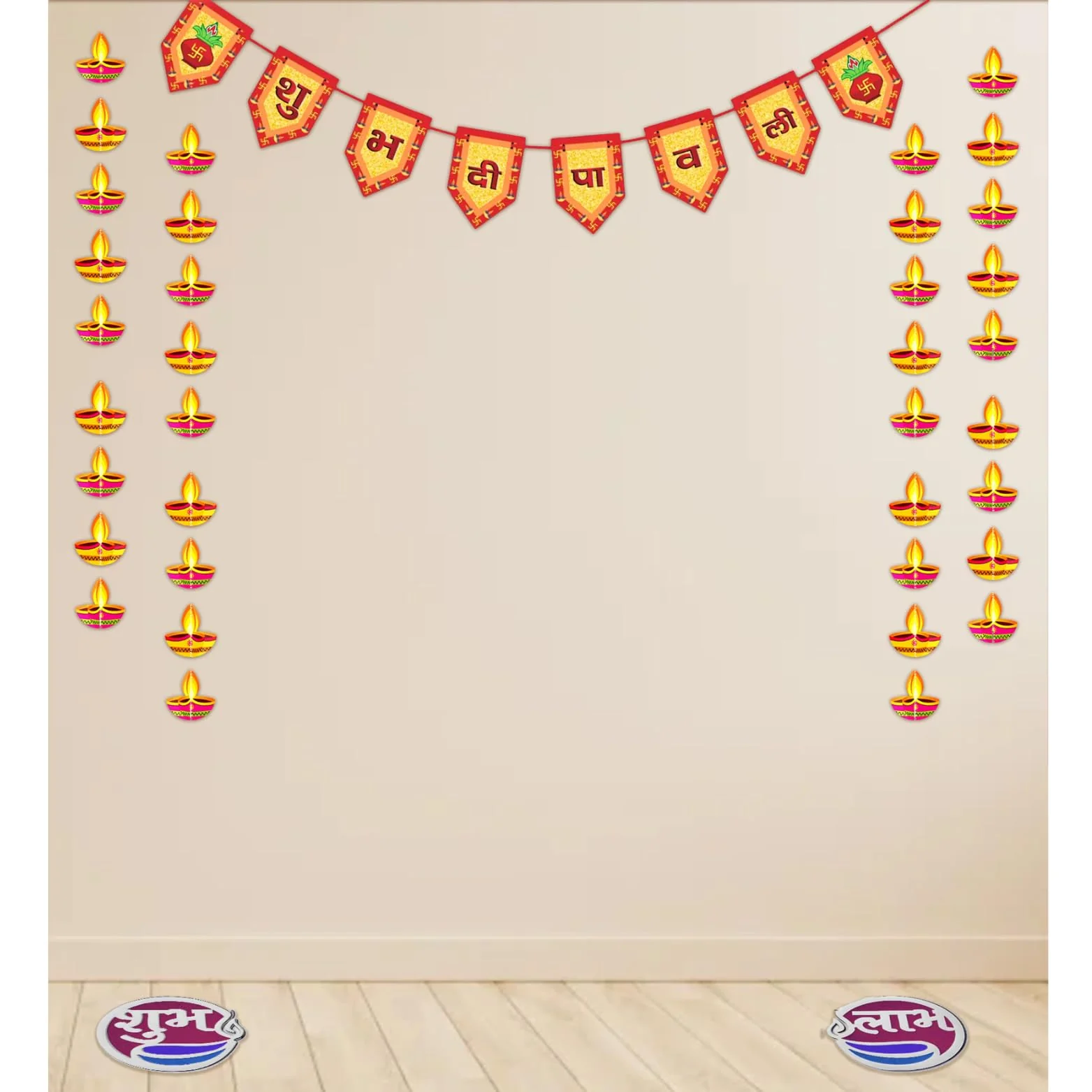 Toran, Frill Hanging, and Diwali Rangoli Stencils - Image 6
