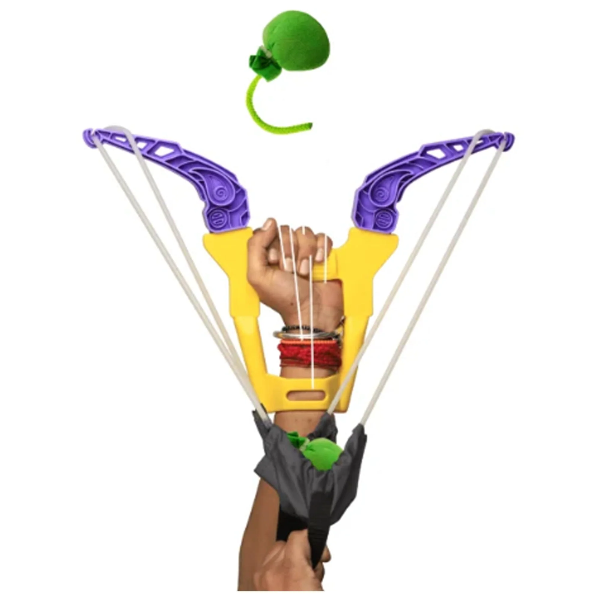 Tota Gulal Launcher for Holi Celebration Toy with 1 free Gulal Bomb/Ball - Image 3