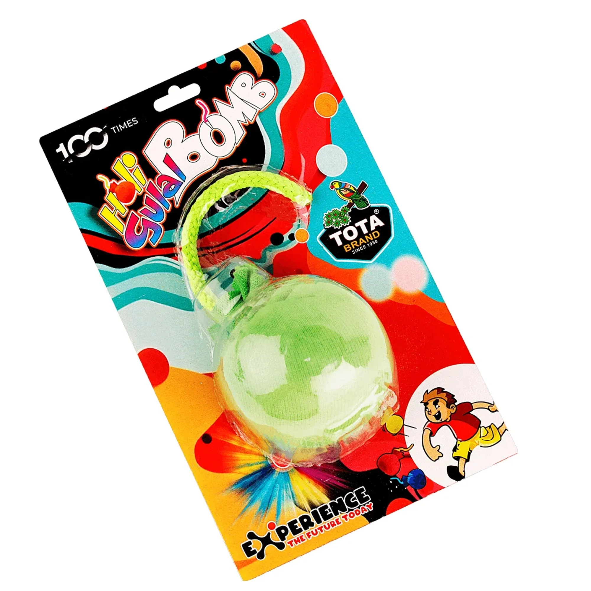 Tota Holi Gulal Ball 60gm | Holi Celebration Gulal Color Bomb Toy - Image 2