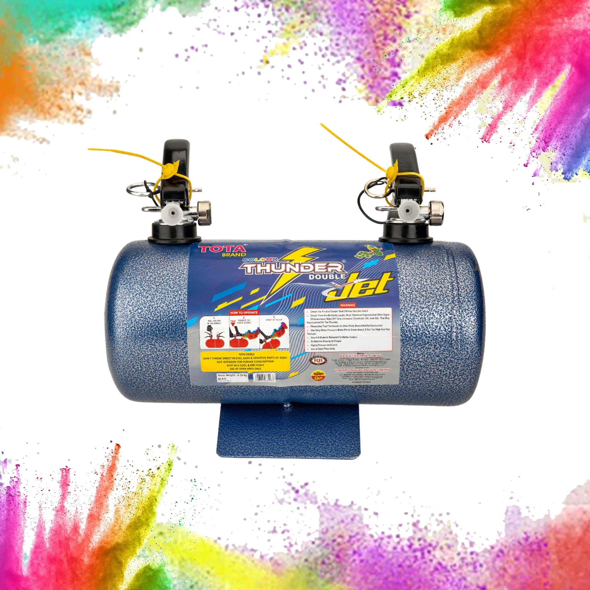 Tota Kungfu Double Jet Thunder || Outdoor Gulal Product - Image 2