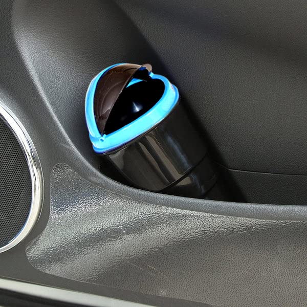 Trashie: Compact Car Trash Bin with Flip Lid, Portable Dustbin for Car Cup Holders, Desks & Travel Use, Mini Waste Container for Clean Interiors - Image 2