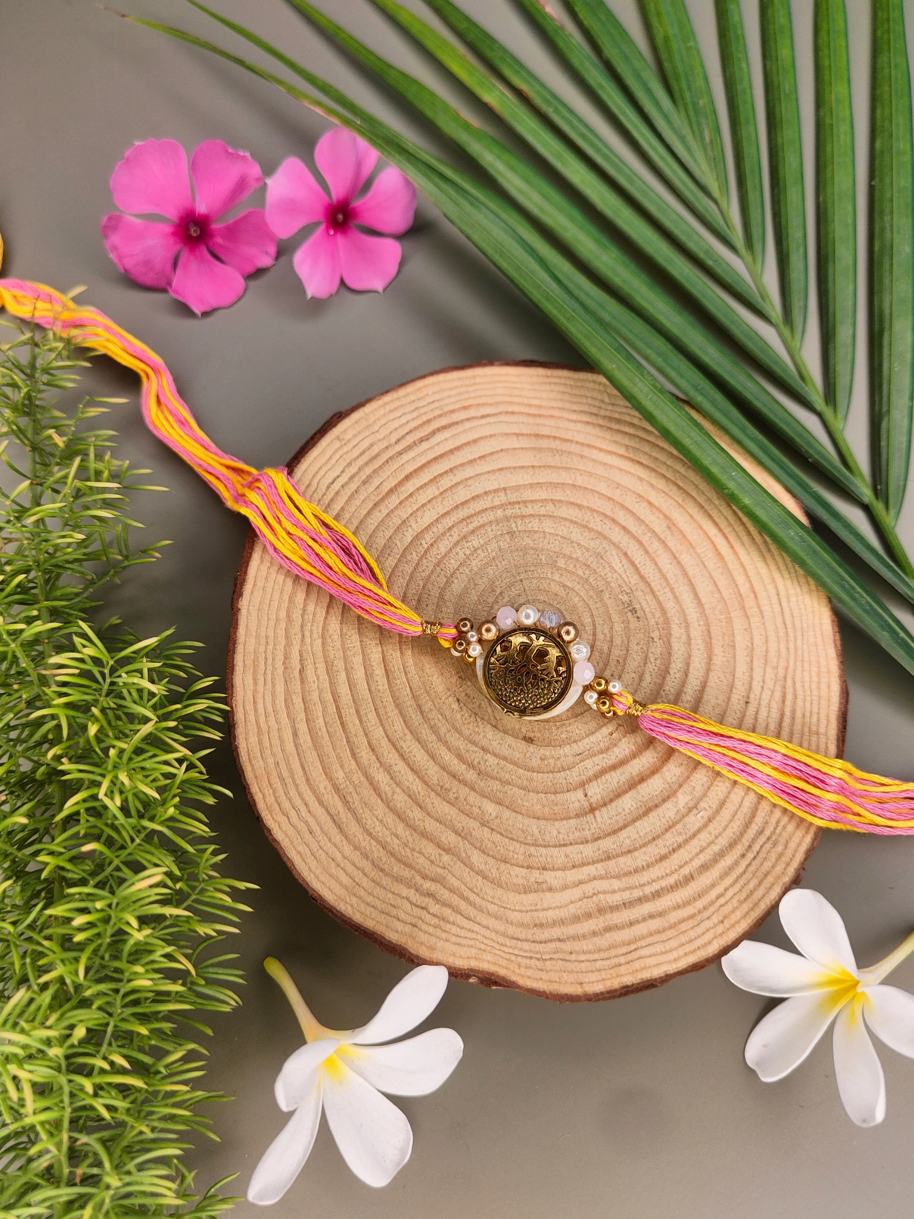 Tree of Life Lumba and Rakhi Set - Image 4