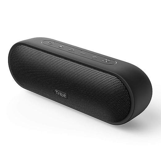 Tribit MaxSound Plus 24W Bluetooth Wireless Speakers,Powerful Louder Sound&amp;Exceptional XBass(Independent XBass Button),Built in Mic,IPX7 Waterproof,20H Playtime,100ft BT Range for Party/Travel , Black(Unboxed) - Image 8