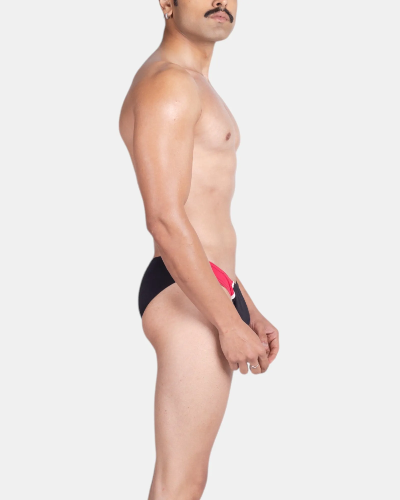 TriFusion Brief (Black x Magenta) - Image 3