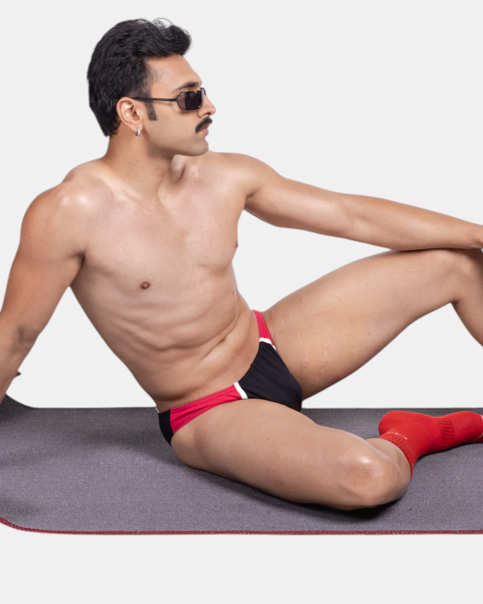 TriFusion Brief (Black x Magenta) - Image 8
