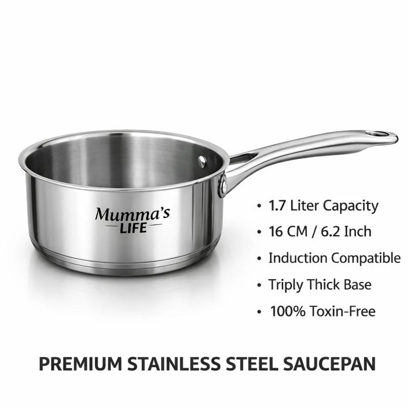 Triply Stainless Steel Kadai with Heavy Bottom - Image 42