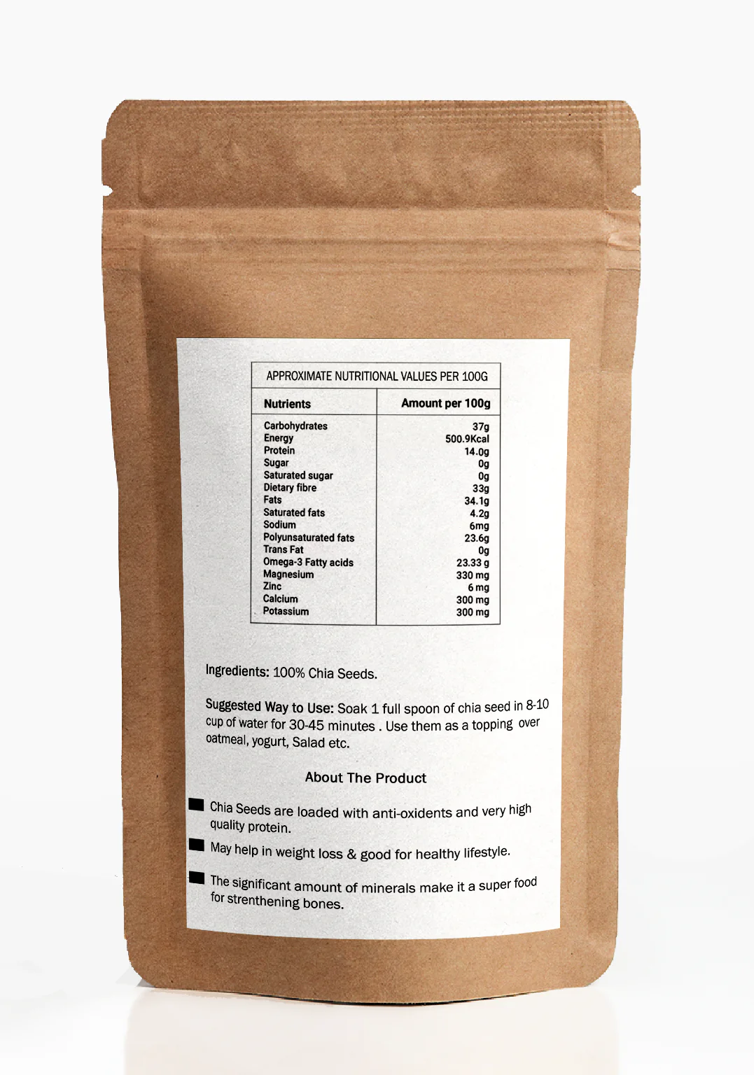 Trivang 100% Natural Chia Seeds - Image 4