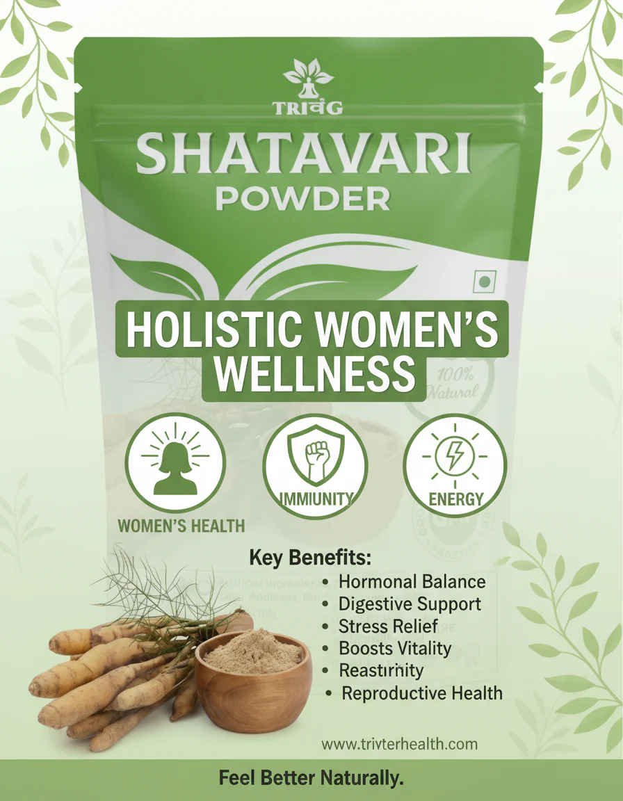 Trivang Pure Shatavari Powder - Image 9
