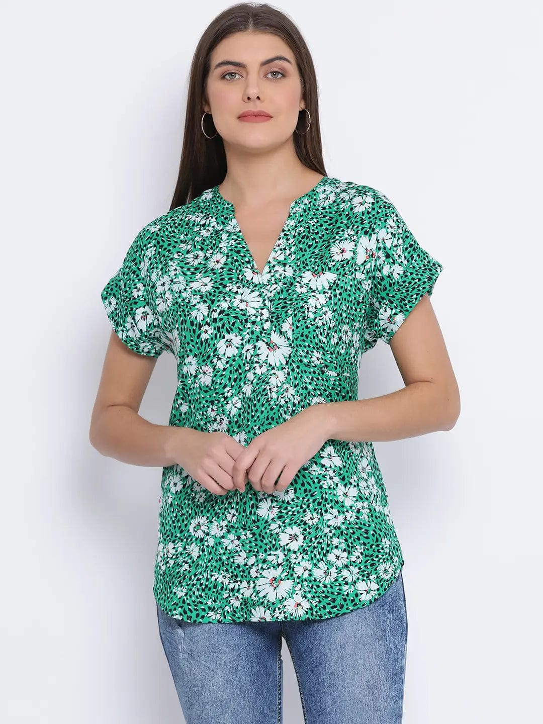 Tropical Shade Women Top