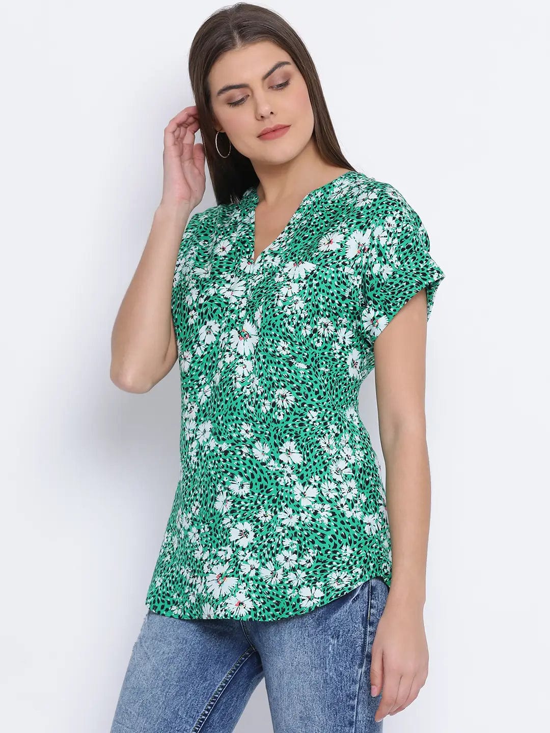 Tropical Shade Women Top - Image 3