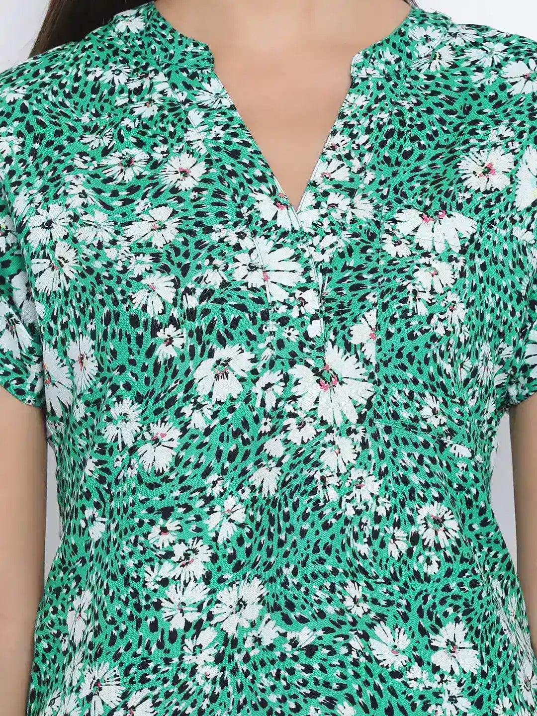 Tropical Shade Women Top - Image 6