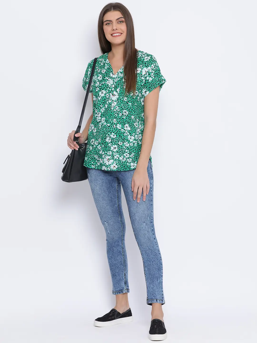 Tropical Shade Women Top - Image 7