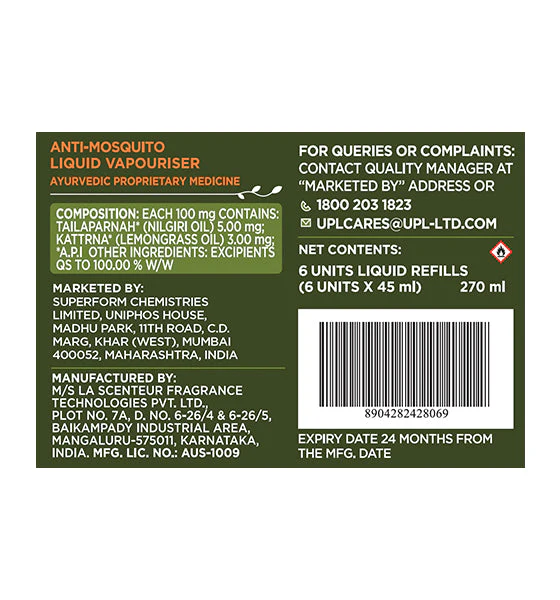 Tru Nature Liquid Vapouriser Refills Pack of 6 - Image 2