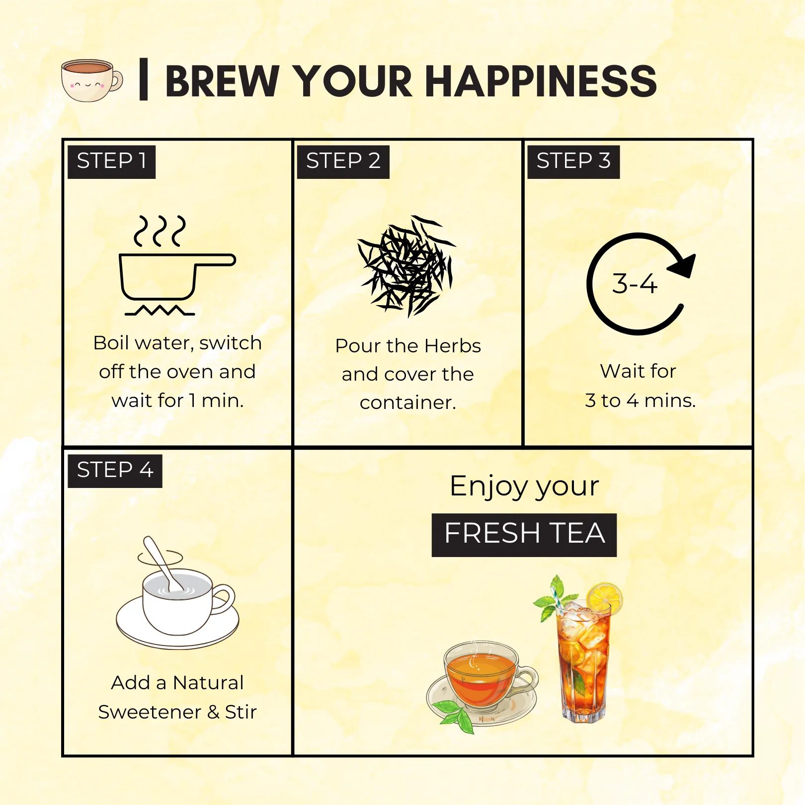 Tulsi Ginger Verde for Digestion – with Dry Ginger, Tulsi and Lemon Peel - Image 5