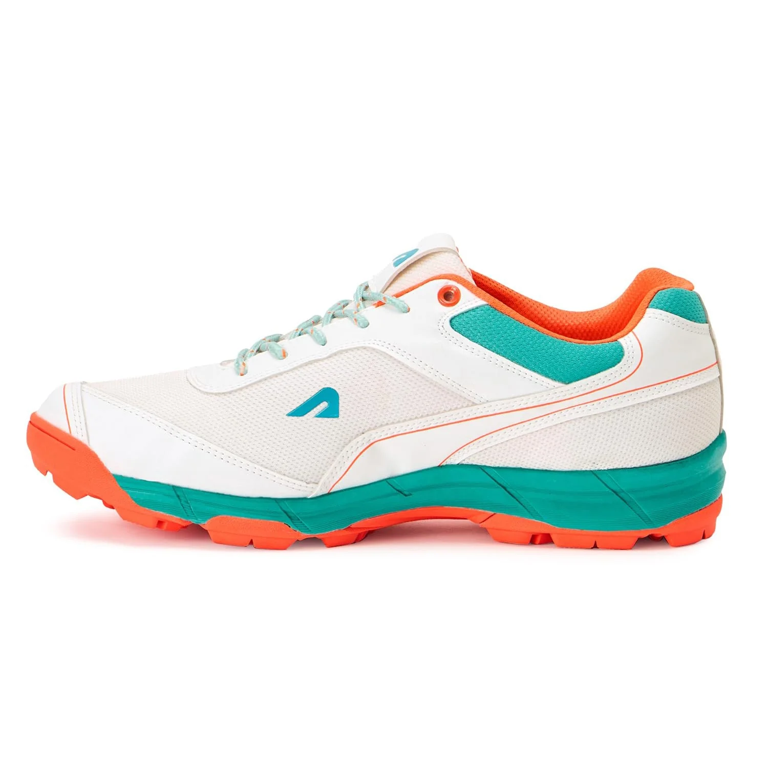TurfPro Cricket Shoes - Mint-Orange - Image 53