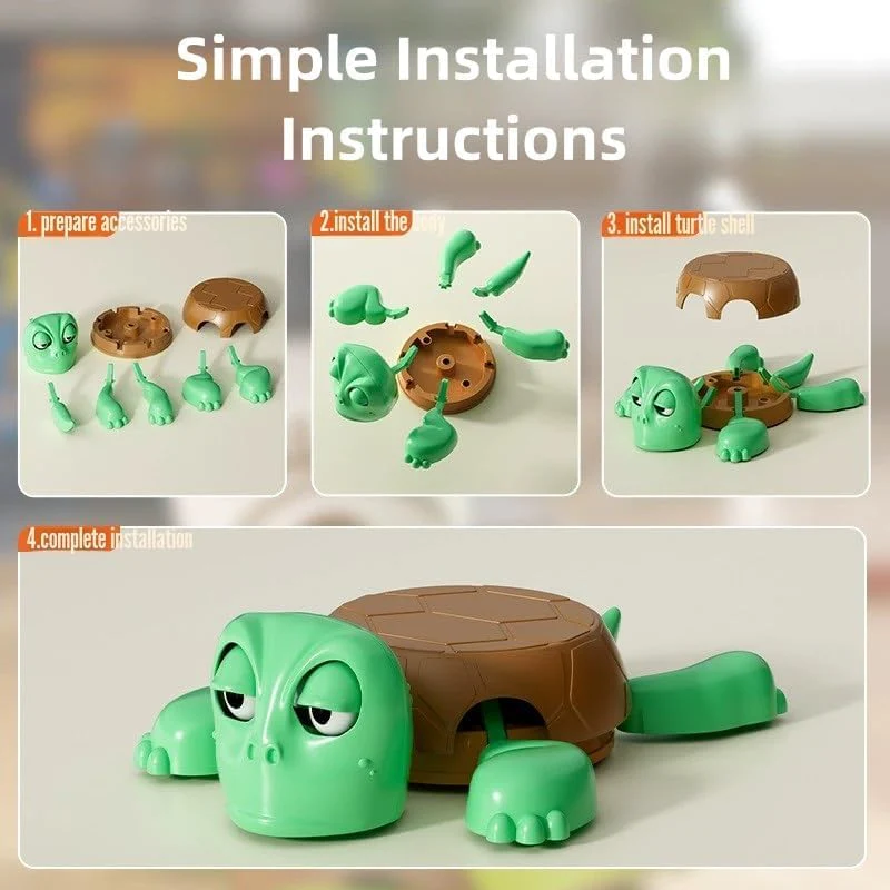 Turtini: Funny Turtle Cup Holder & Coaster, Popping Drink Tortoise Coaster for Table, Desk & Bar Decor - Image 6