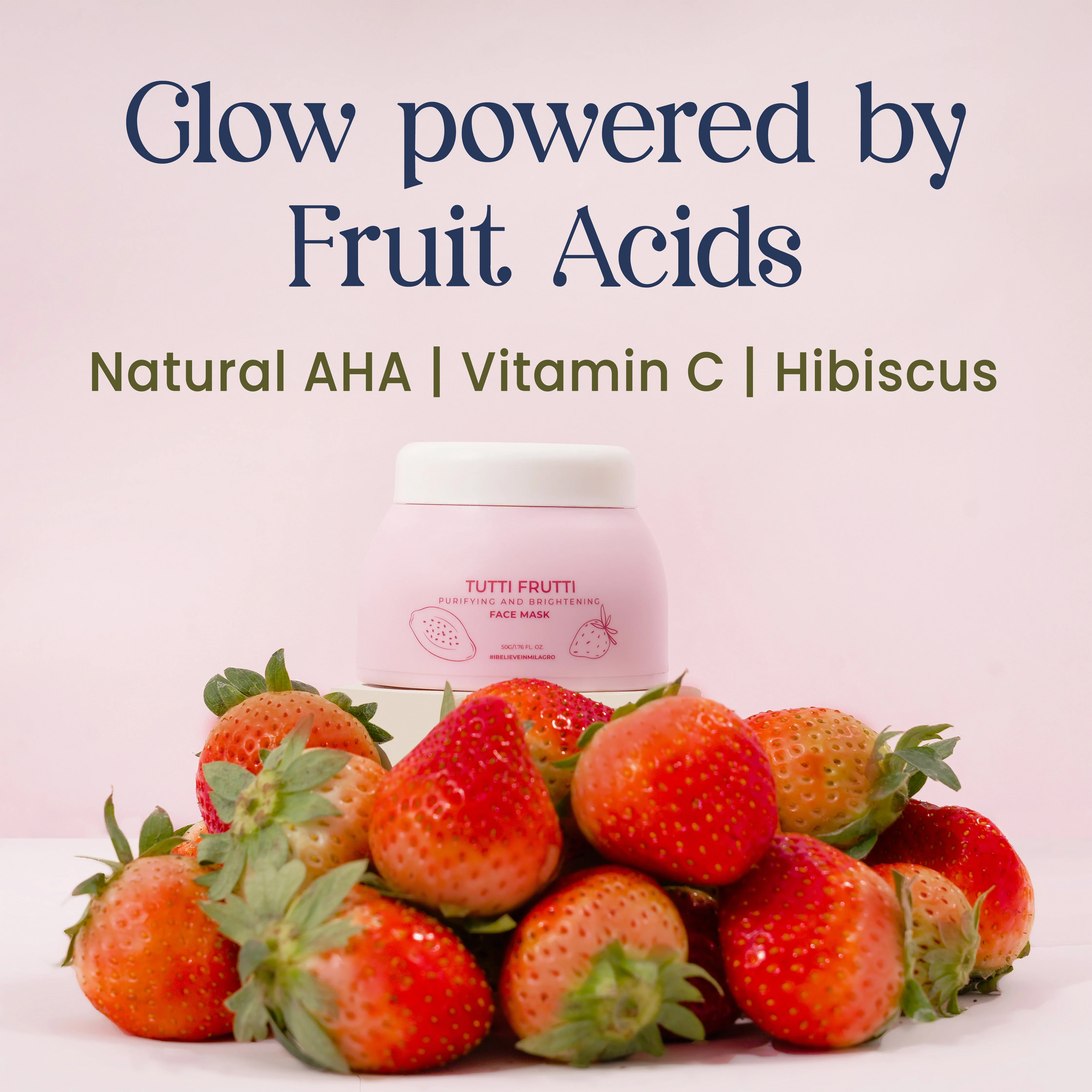 Tutti Frutti Face Mask| Natural AHA (Alpha Hydroxy Acid) - Image 5