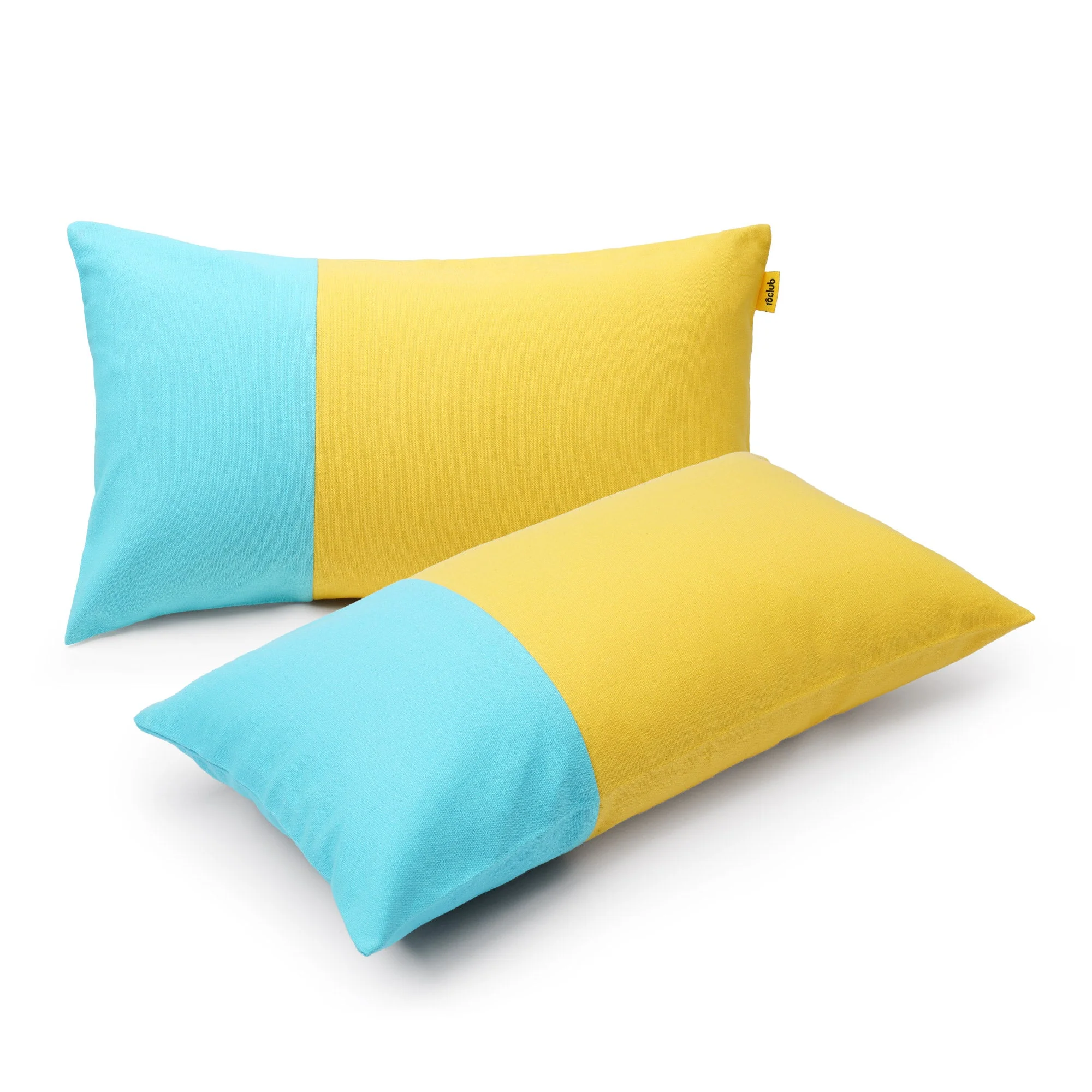 Two Tone Lumbar Cushion Cover | Set Of 2 - Image 22