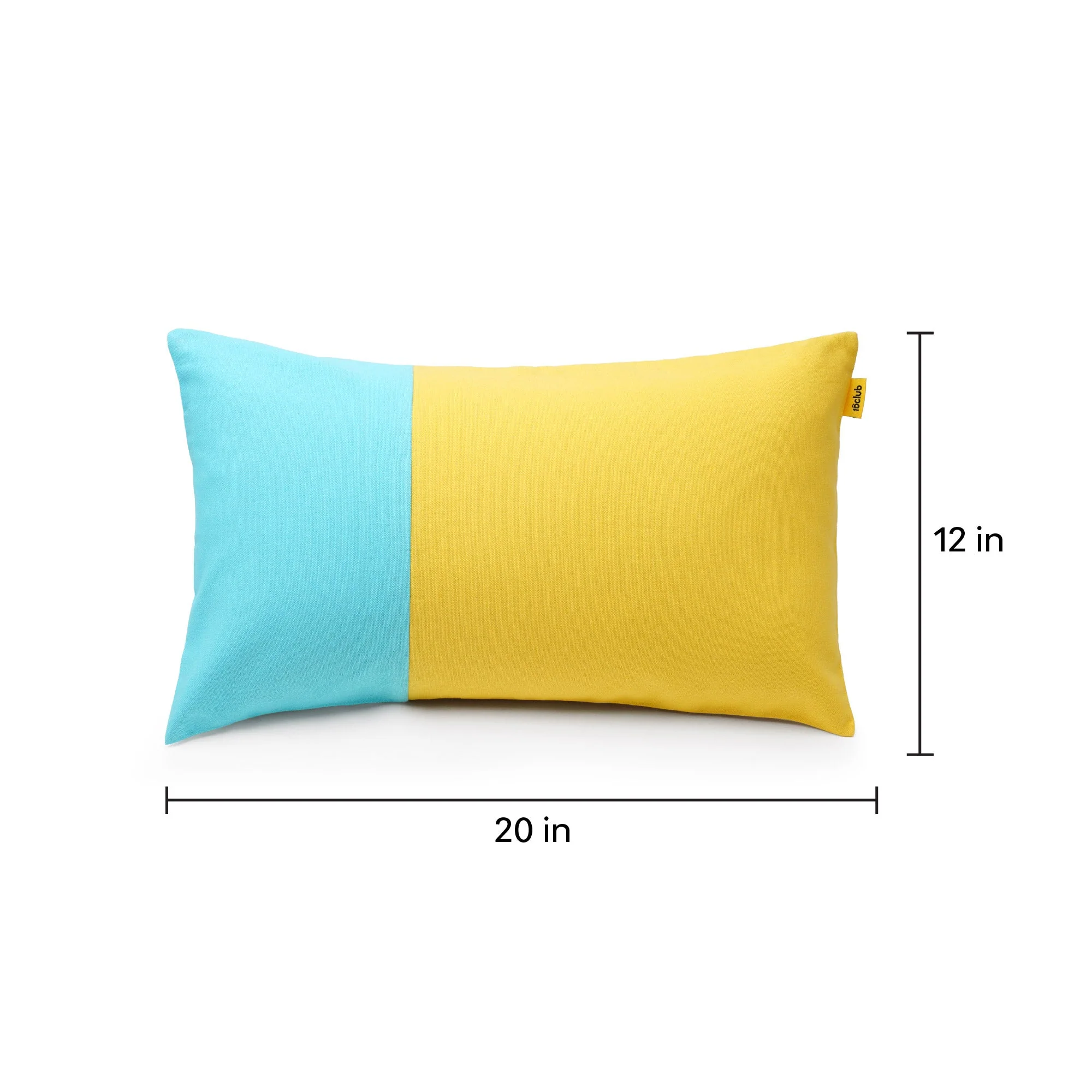 Two Tone Lumbar Cushion Cover | Set Of 2 - Image 27