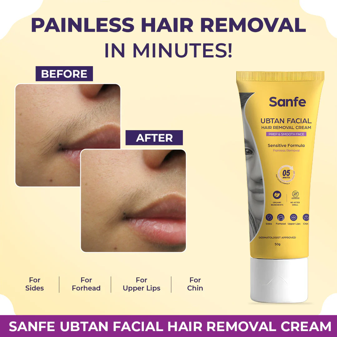 Ubtan Facial Hair Removal Cream - Image 2