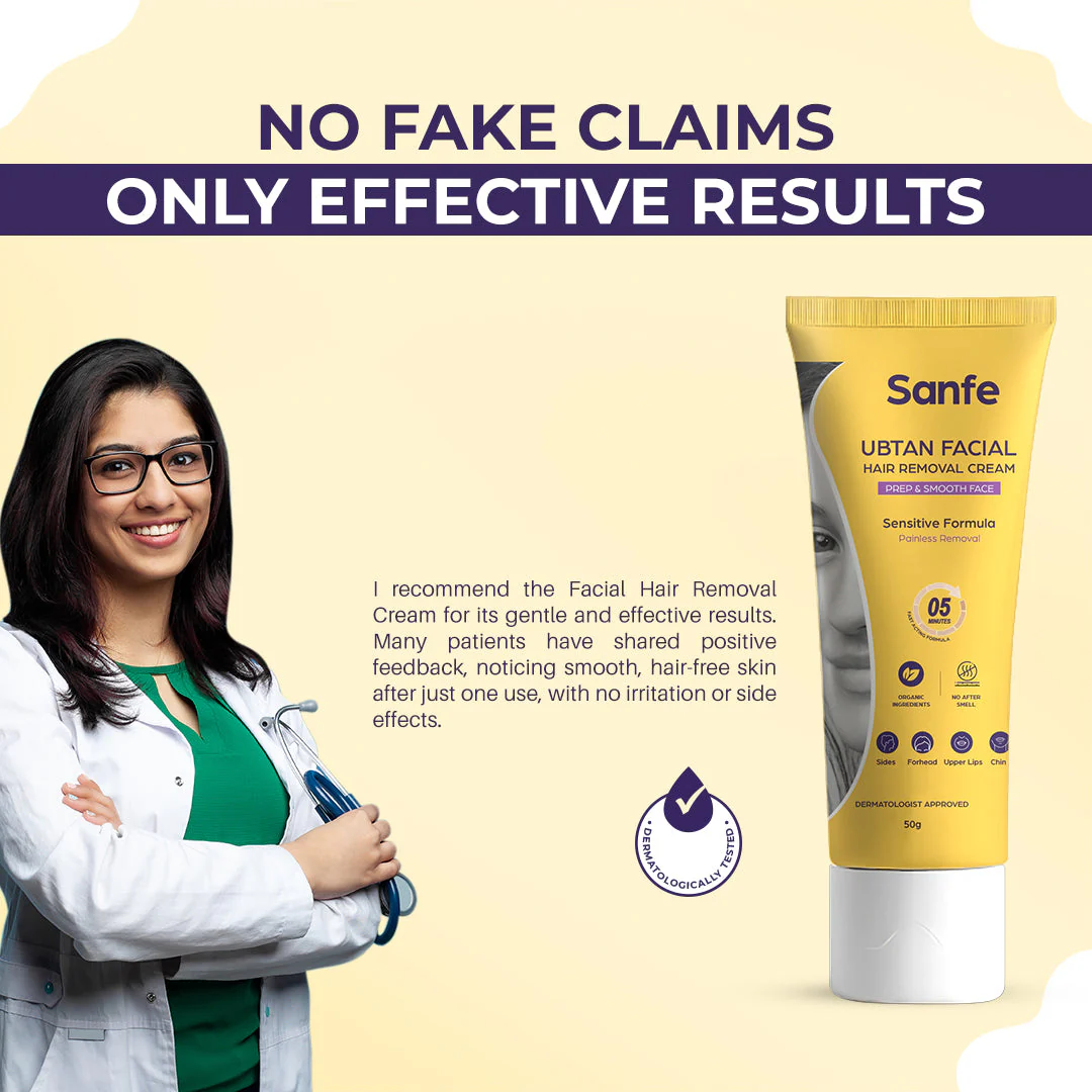Ubtan Facial Hair Removal Cream - Image 5
