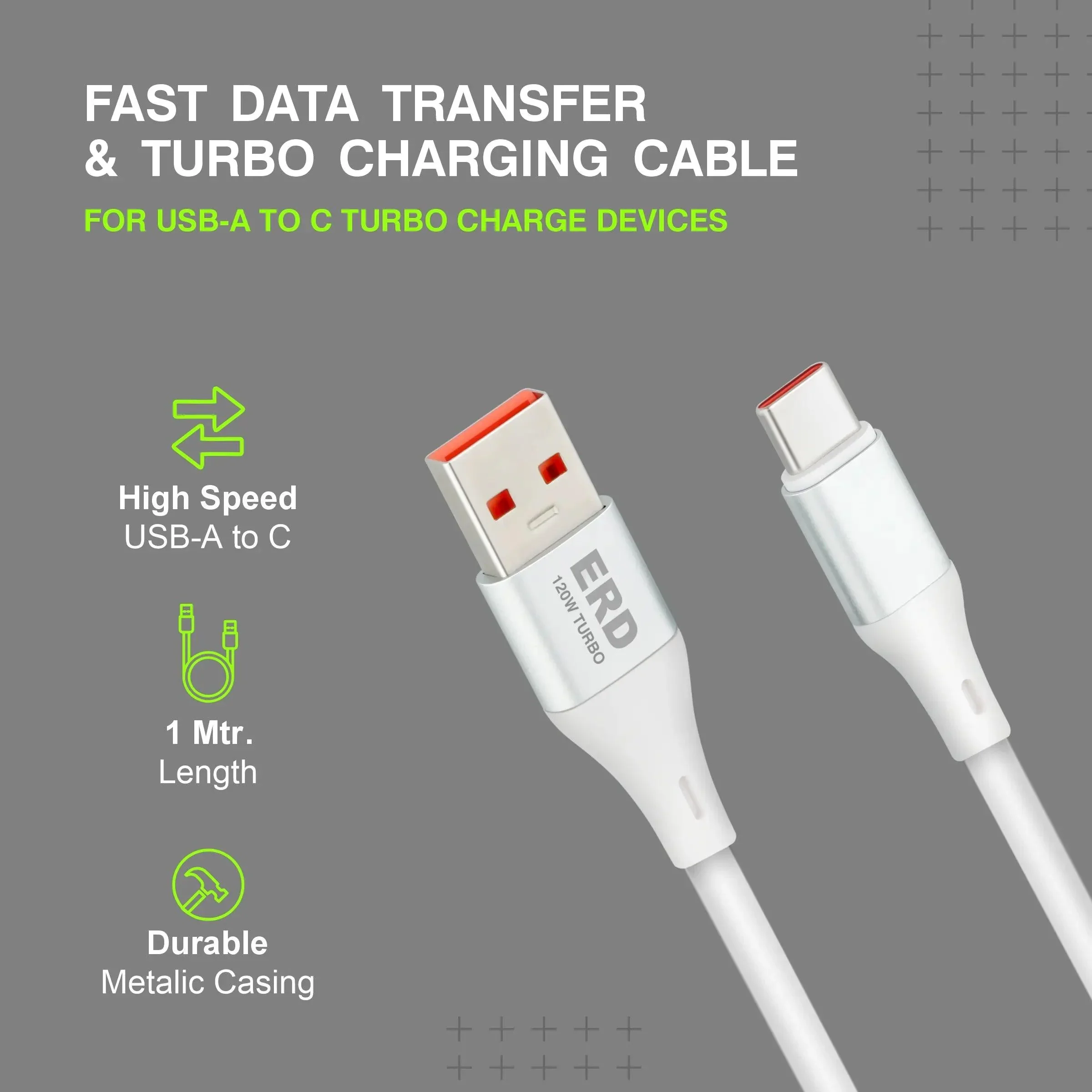 UC-245 USB-C TURBO CABLE MW 120W - Image 2