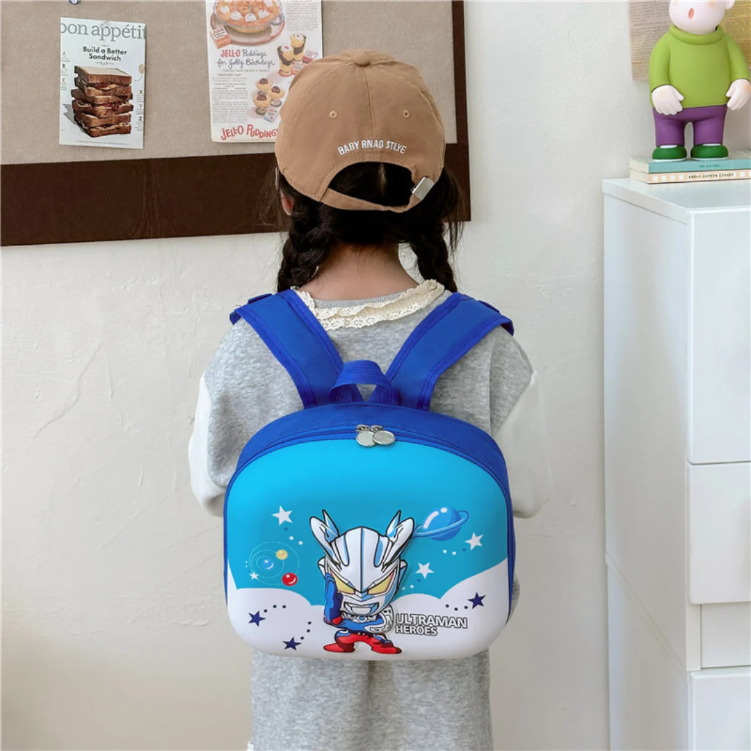 Ultraman-Themed Toddler Backpack – Tough, Spacious & Designed for Little Adventurers! - Image 4