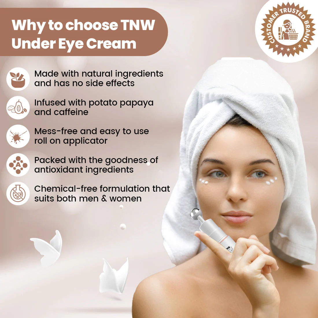 Under Eye Cream ( With Potato and Papaya) (Stock Clearance) - Image 4