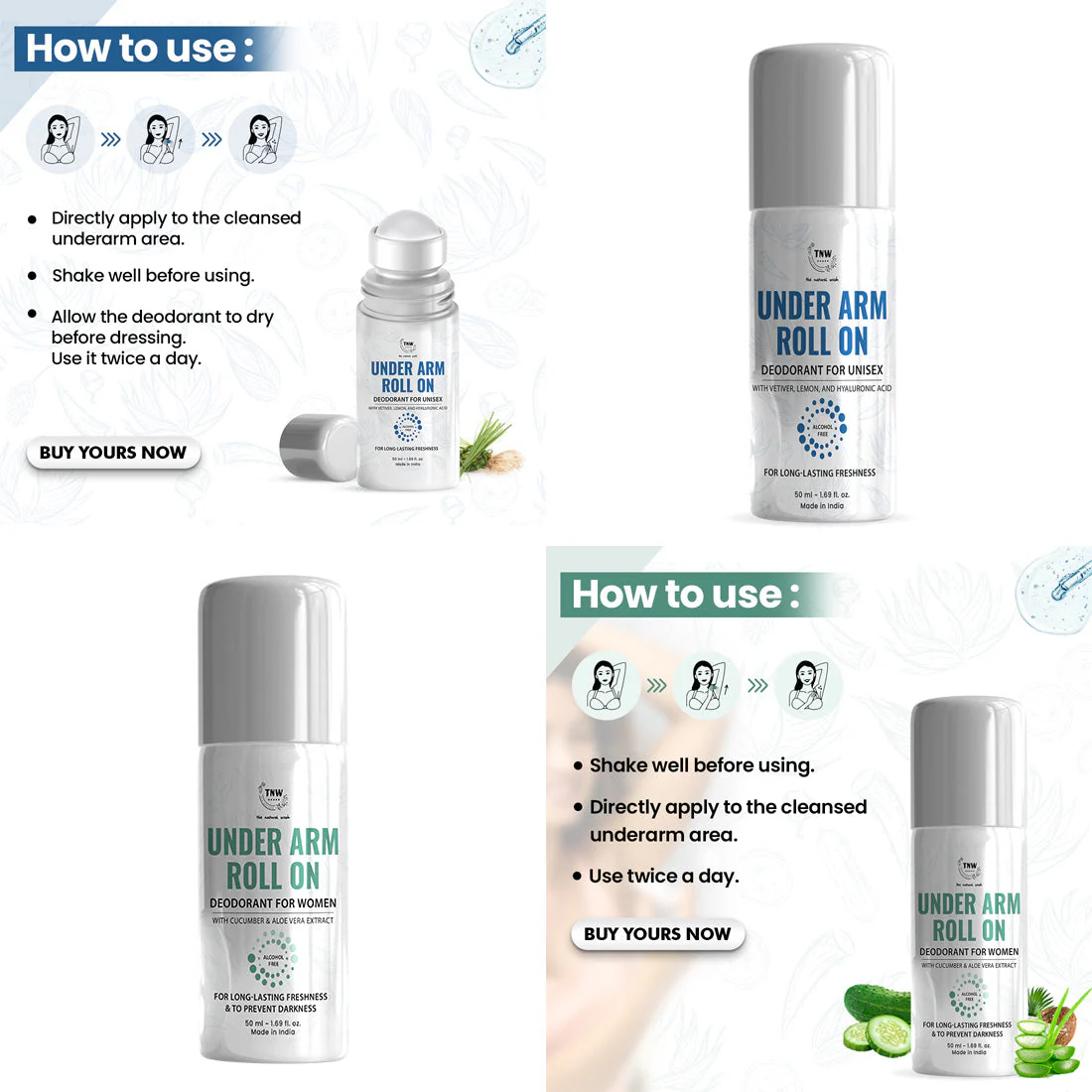 Underarm Roll On Deodorant - Image 5