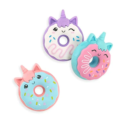 Unicorn Donuts Scented erasers (Box of 3) - Image 2