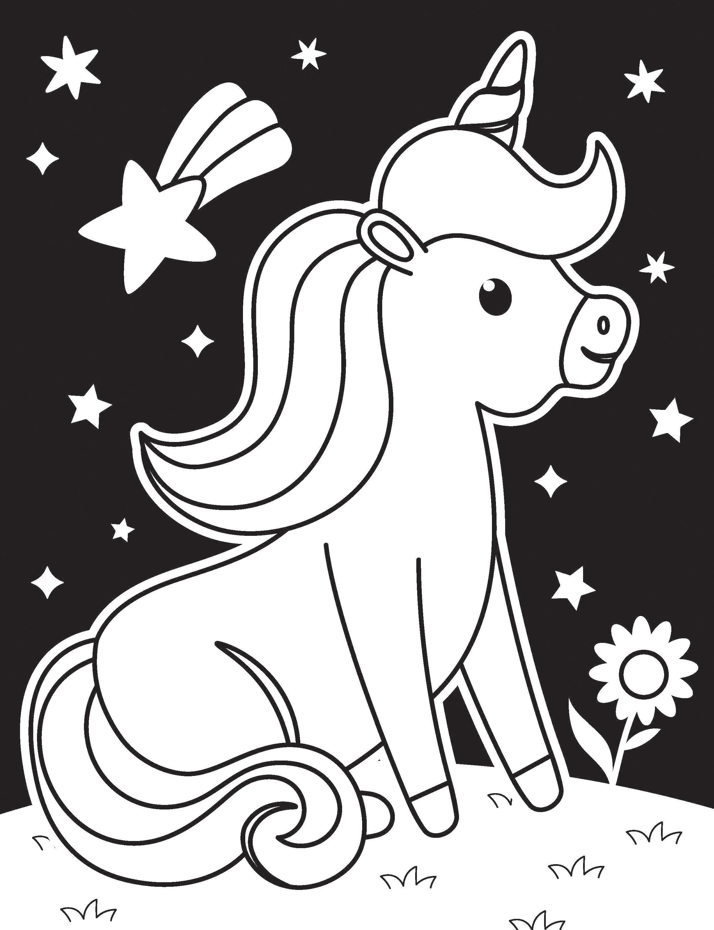 Unicorn Neon Colour and Sticker Dots Book  Over 500 Stickers - Image 5
