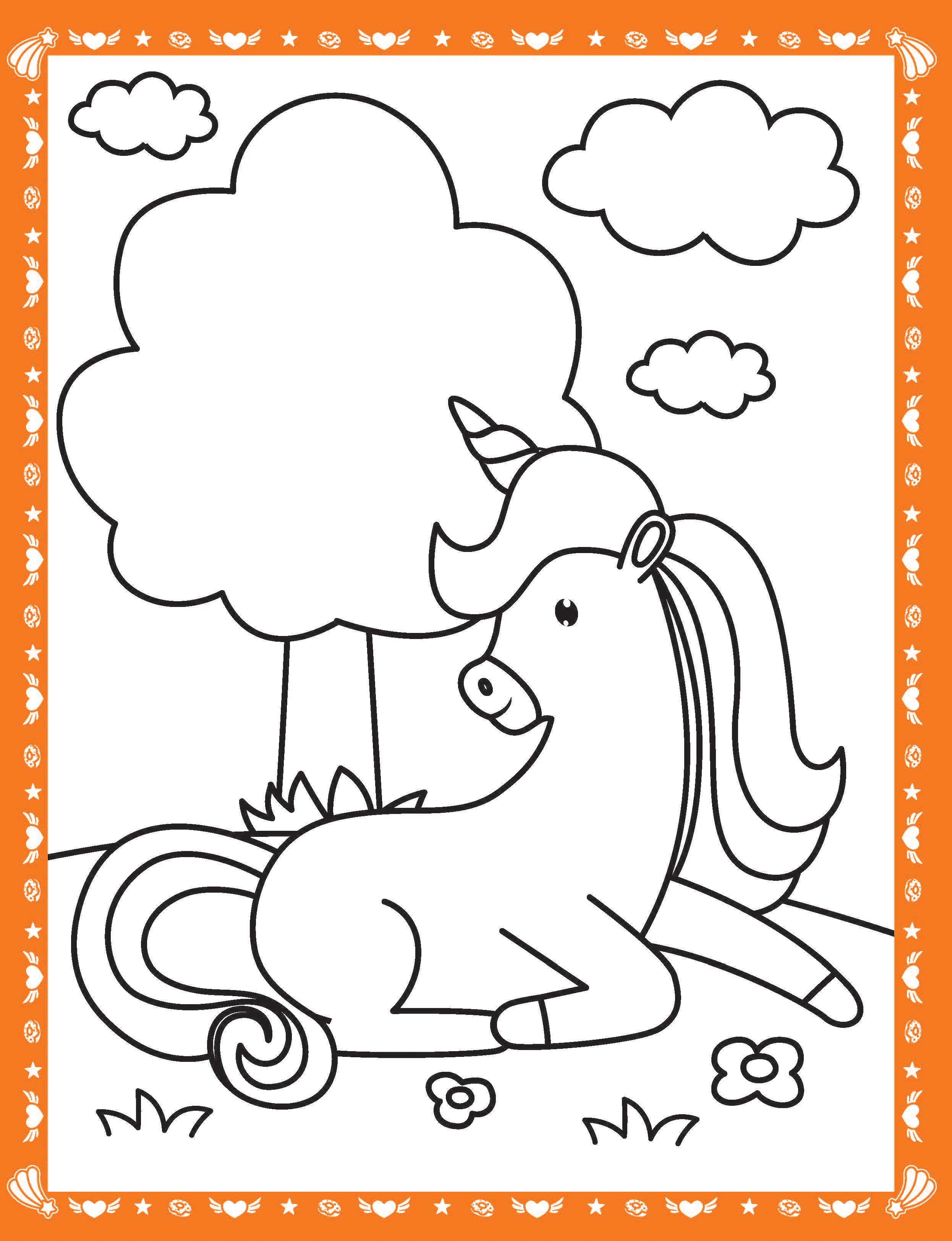 Unicorn Neon Colour and Sticker Dots Book  Over 500 Stickers - Image 6