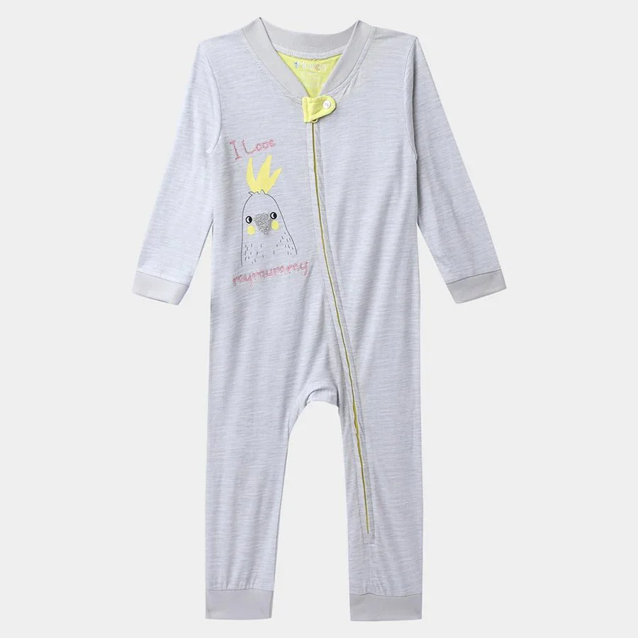 Unisex Floral Print Comfy Baby Sleep Suit (Pack Of 3) - Image 6