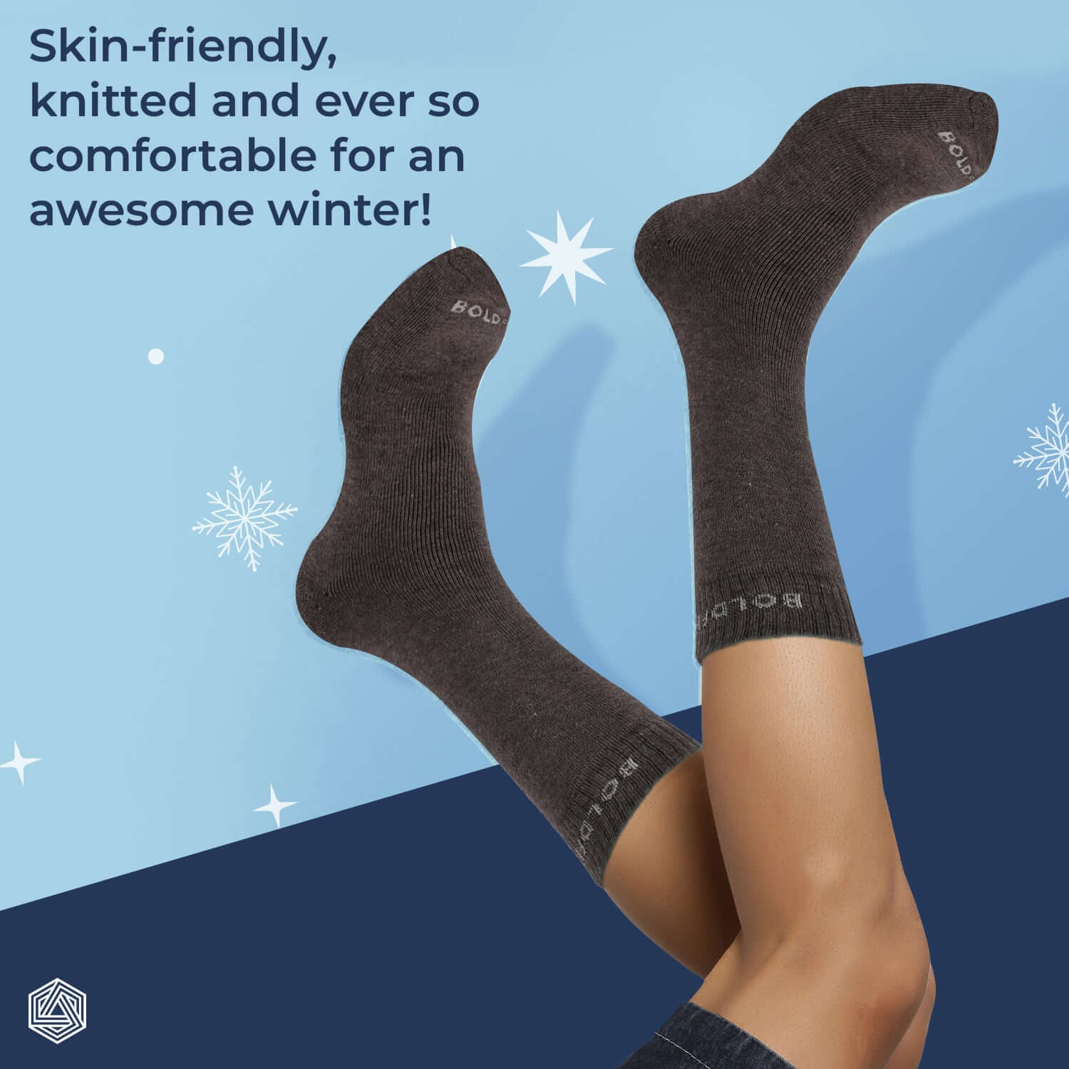 Unisex Woolen Socks - 3Pairs - Image 2