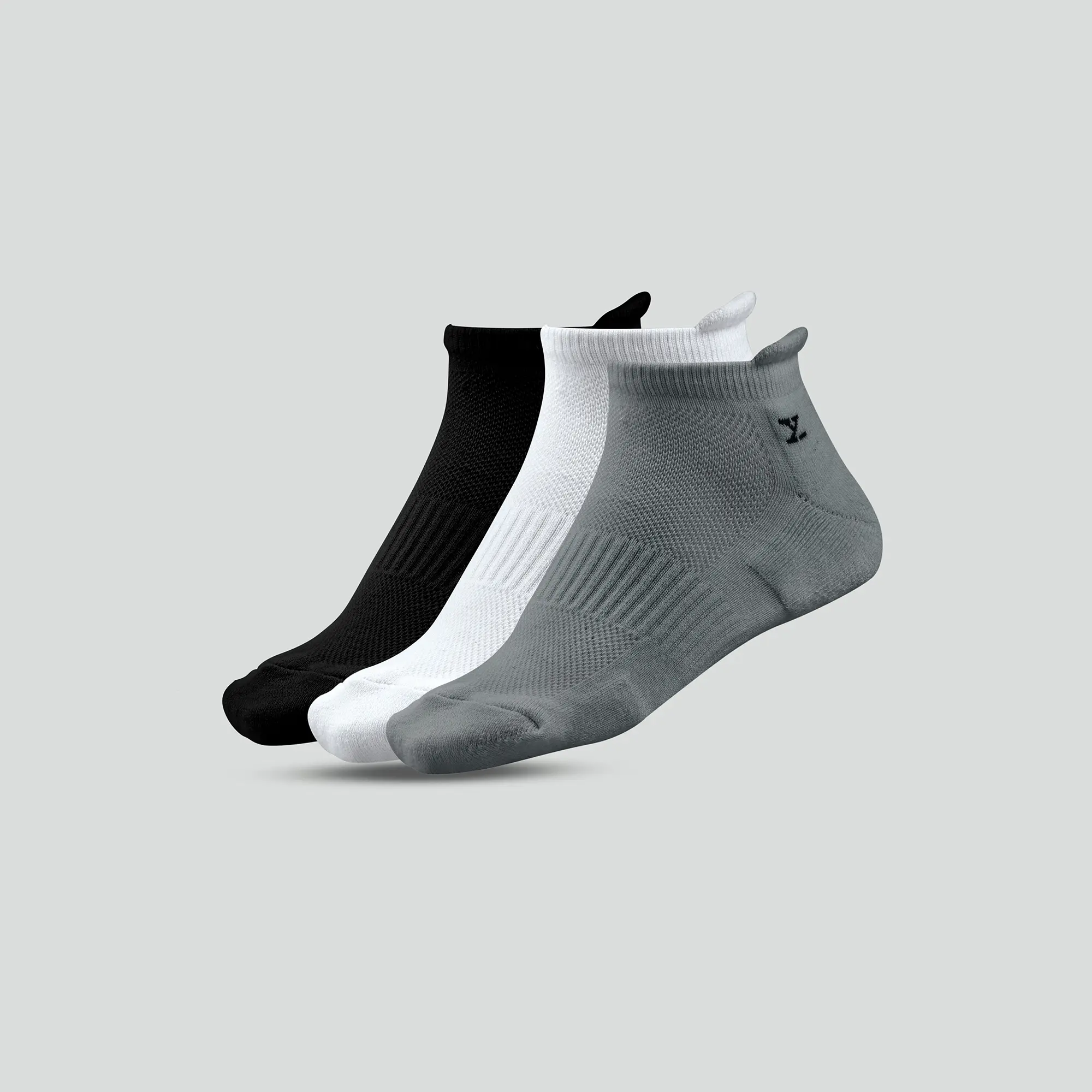 Uno Cotton Stretch Blend Socks (Pack of 3)