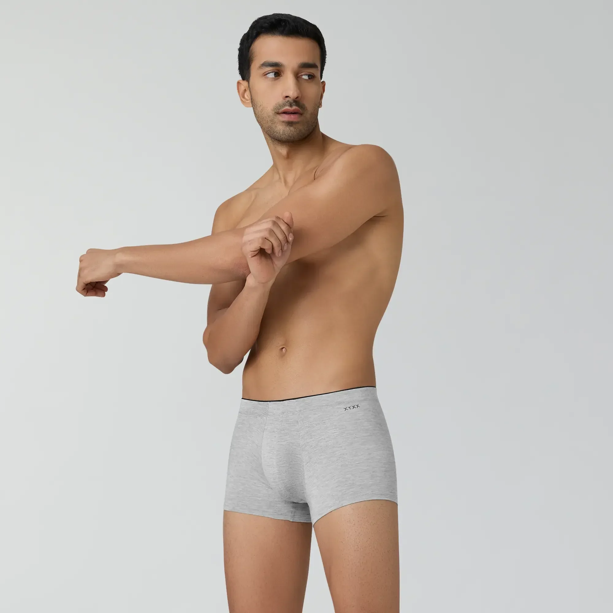 Uno Medley Modal Trunks Icy Grey - Image 3