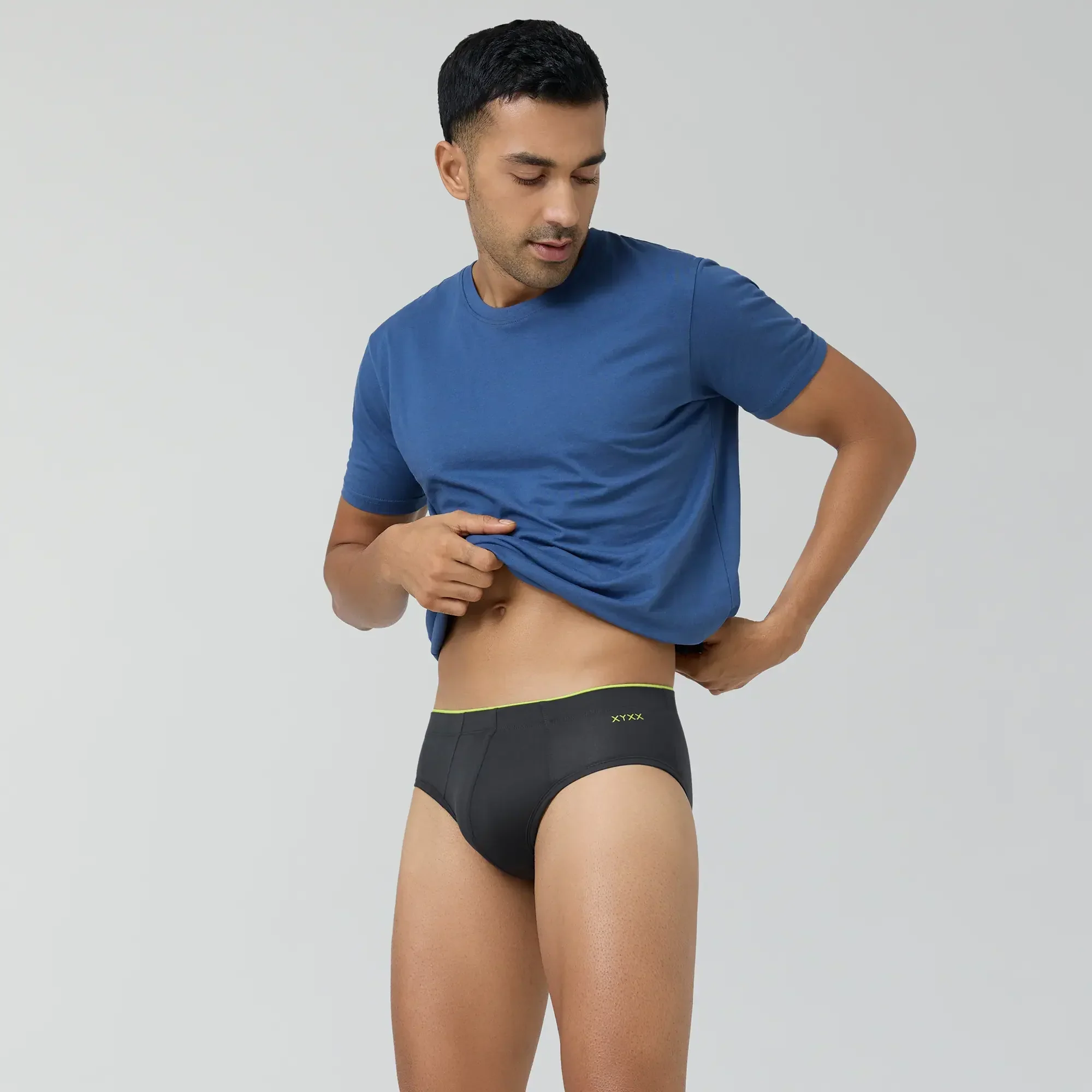 Uno Modal Briefs Graphite Grey - Image 5