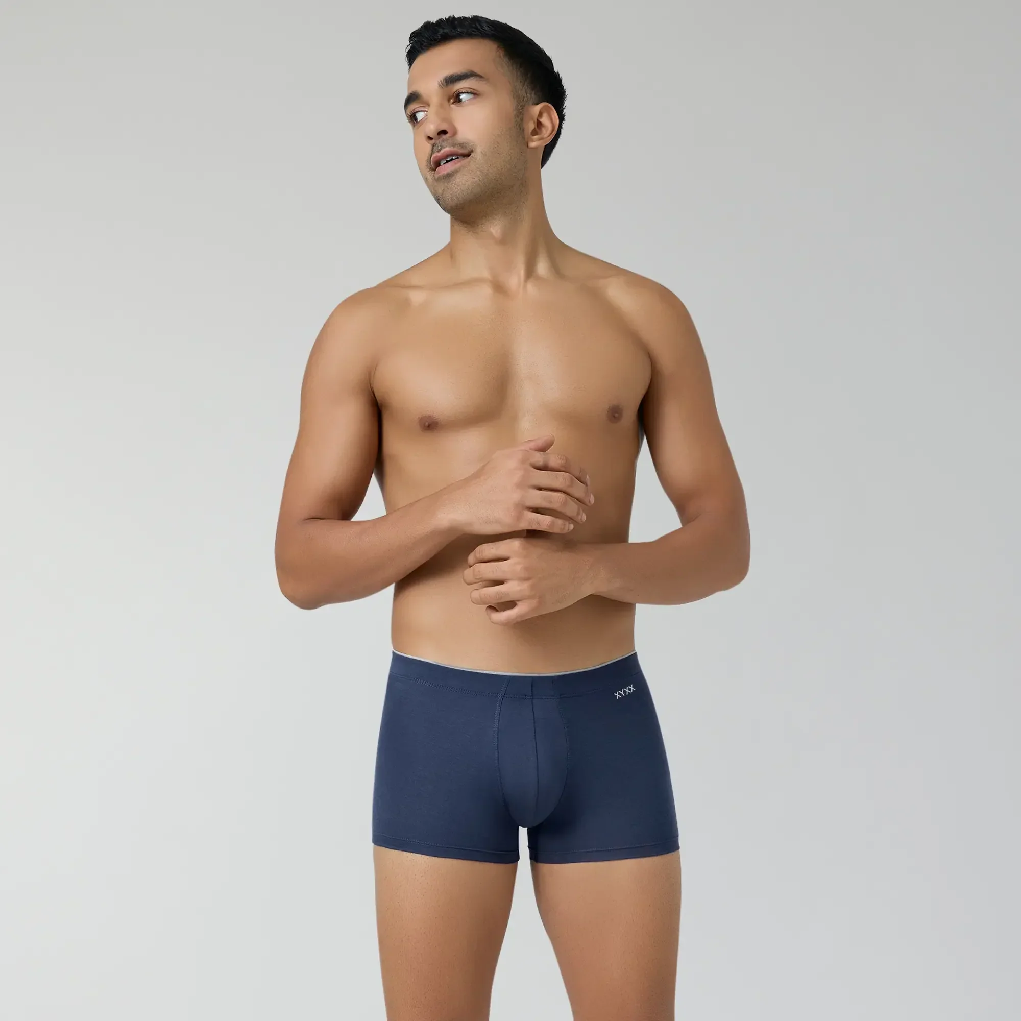 Uno Modal Trunks Pack of 2 (Estate Blue/Black Knight) - Image 2