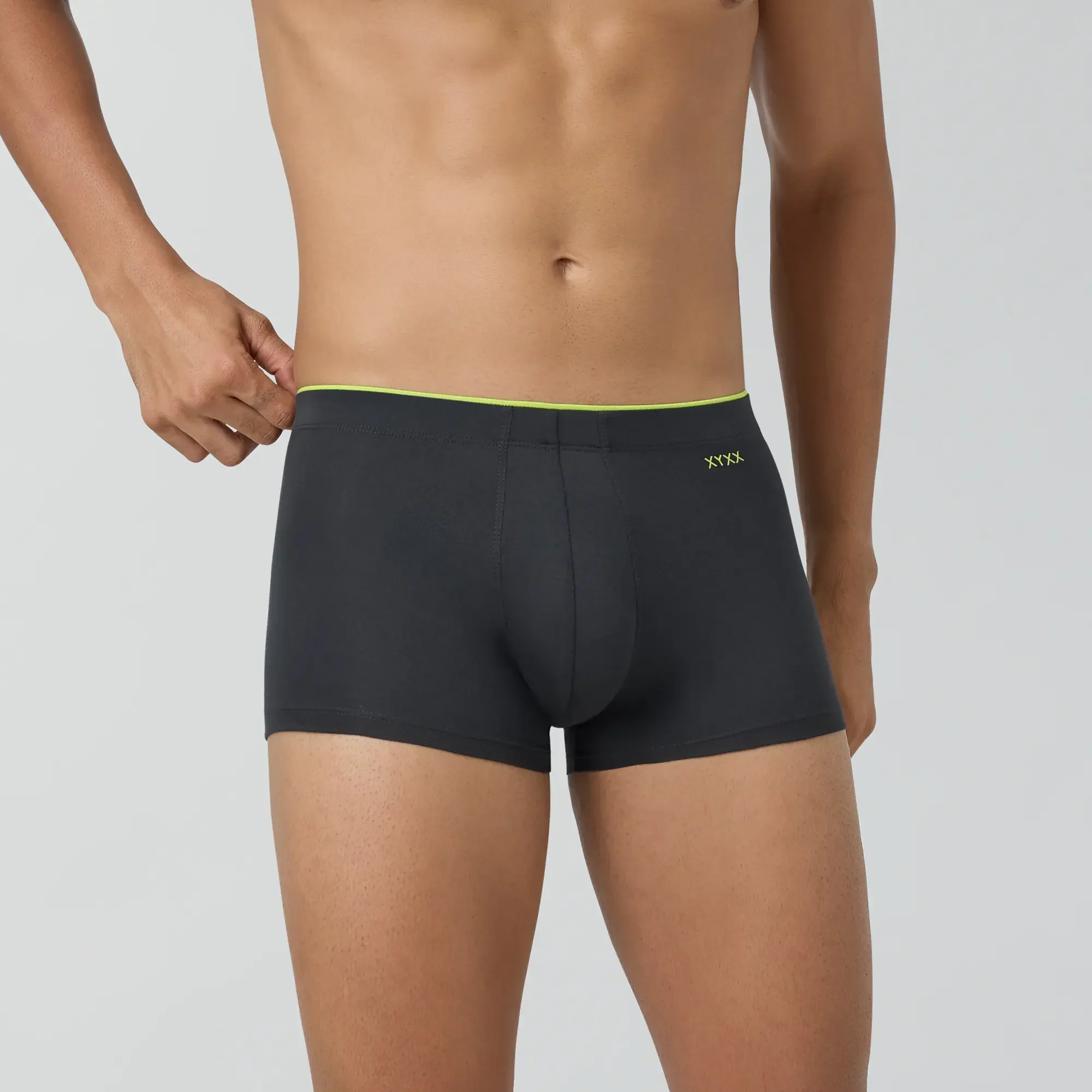 Uno Modal Trunks Pack of 2 (Graphite Grey/Black Knight) - Image 2