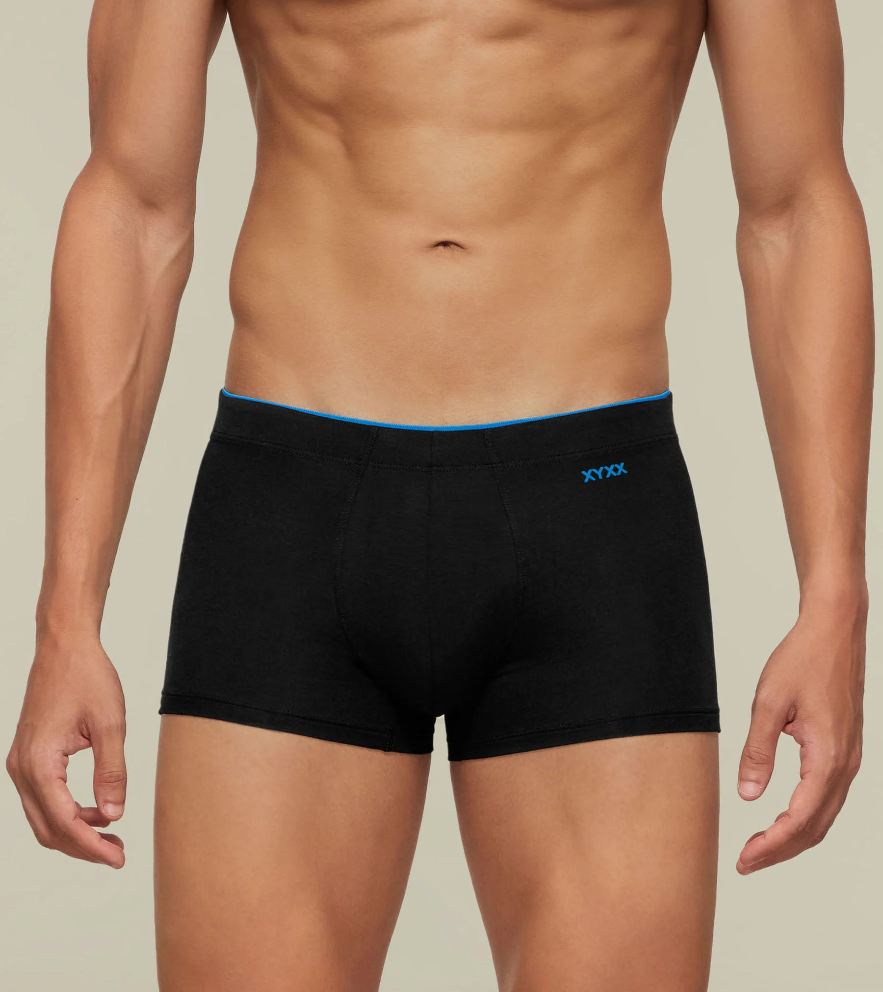 Uno Modal Trunks Pack of 3 (Black, Blue, Grey) - Image 2