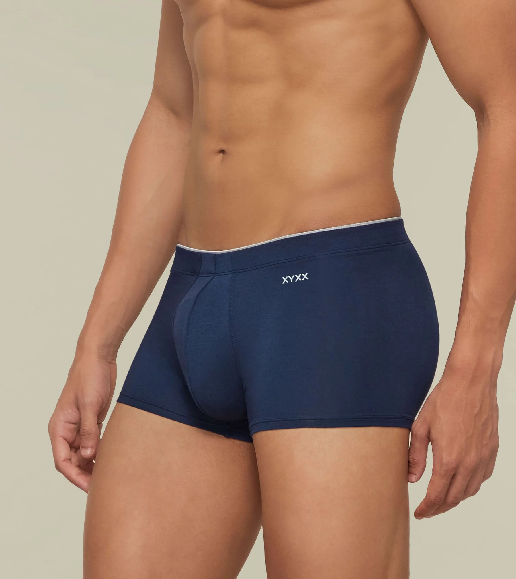 Uno Modal Trunks Pack of 3 (Blue, Grey) - Image 3