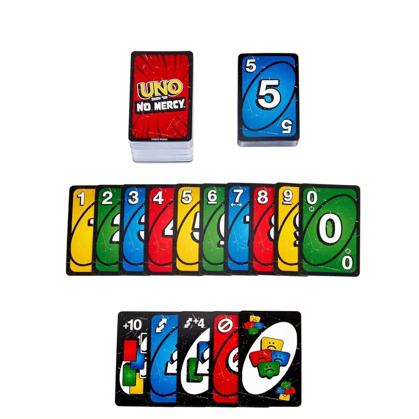 Uno Show ‘em No Mercy - Playing Card Game (for 7 years & above) - Set of 168 Cards with Instructions - Image 2