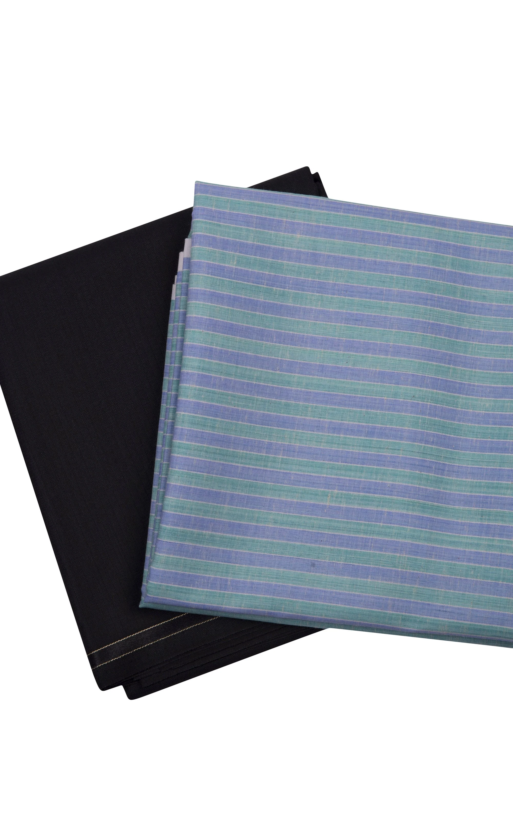 Unstiched PolyBlend Fabric Shirt & Trouser Fabric Set - Image 12