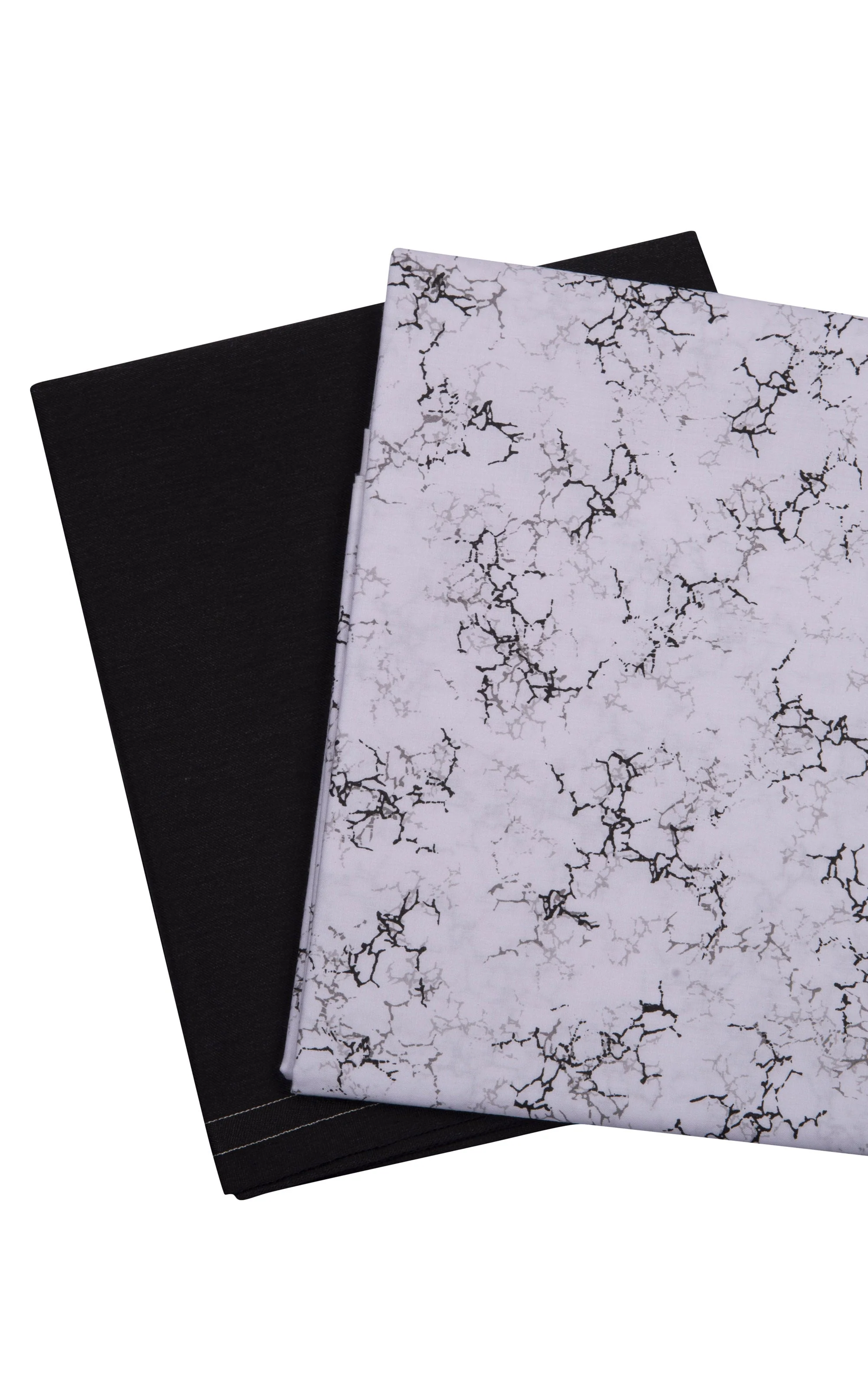 Unstiched PolyBlend Fabric Shirt & Trouser Fabric Set