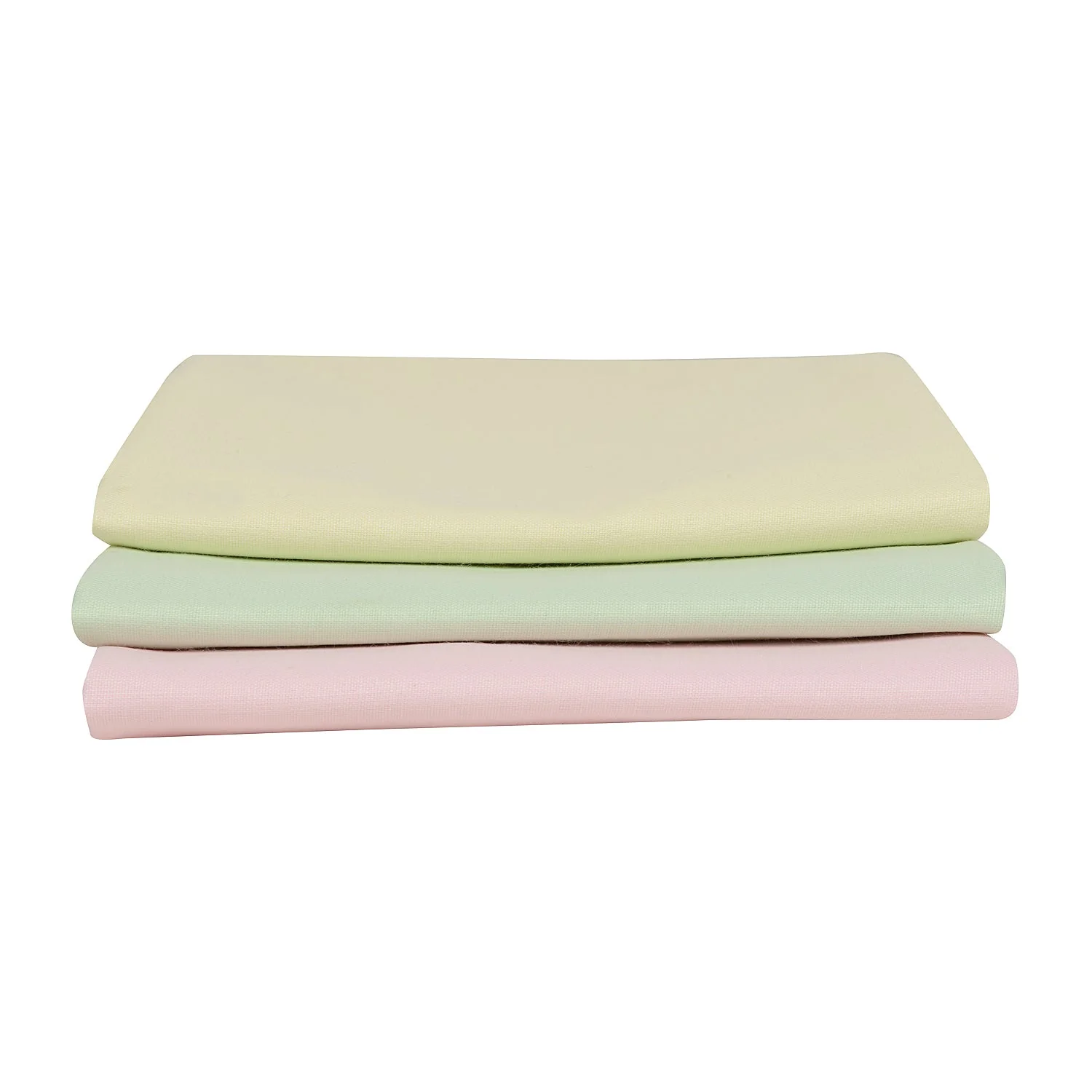 Unstitched PolyViscose Fabric Combo of 3 Pastel Shirt Pieces - Image 2