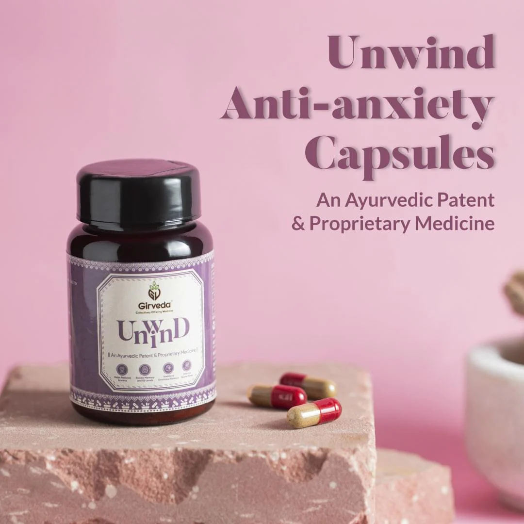 Unwind Anti-Anxiety Capsules  60 Capsules
