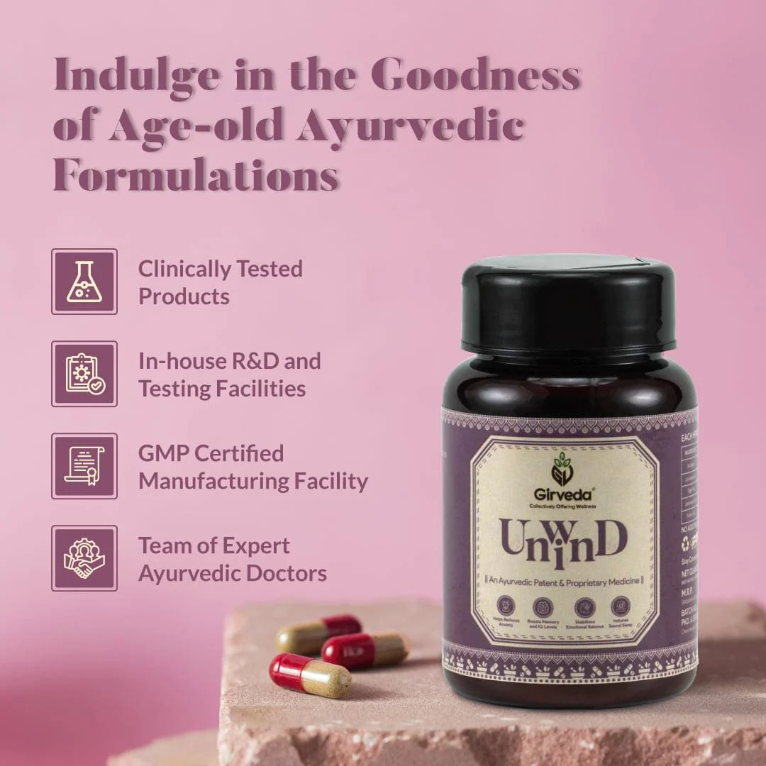 Unwind Anti-Anxiety Capsules  60 Capsules - Image 4