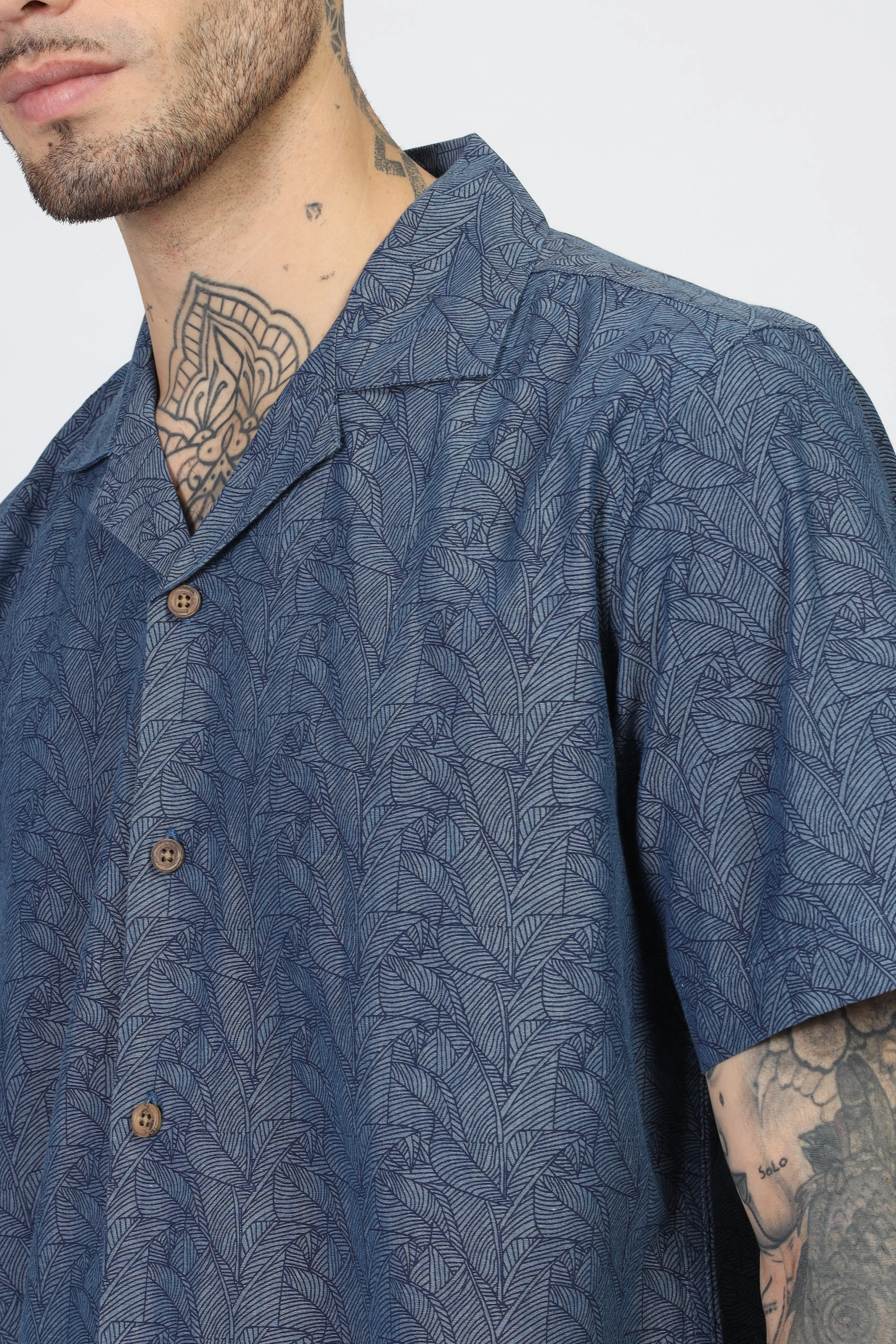 Uri Floral Cuban Collar Shirt - Image 7