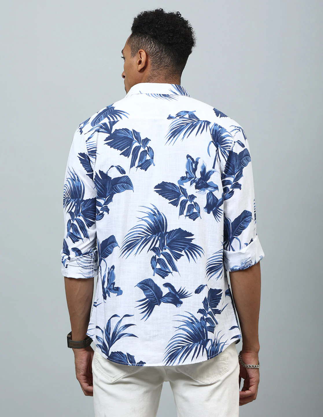 Uri Floral Printed Casual Shirt - Image 5
